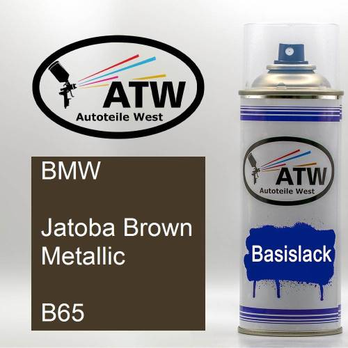 BMW, Jatoba Brown Metallic, B65: 400ml Sprühdose, von ATW Autoteile West.